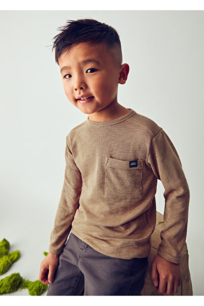 MAYORAL Дългоръкава тениска за момчета Coffee Boys 4082