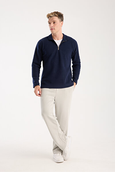 KAPHONE Чоловічий світшот з напівзастібкою на блискавці