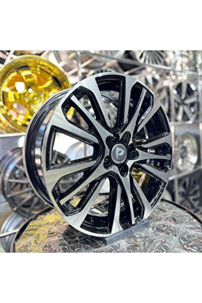 powcan 17'' 4x100 YENİ RENAULT CLİO RS BLACK DİAMOND JANT MODELİ (4 ADET)