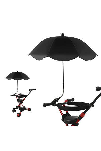 choice2 Black Universal Baby Parasol Baby Stroller Sun Shade Sun Protection S...