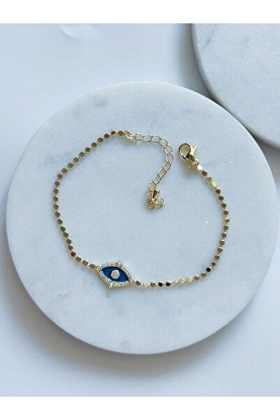 CHARMLUCKY GÖZ DÖRTGEN ZİNCİR BİLEKLİK