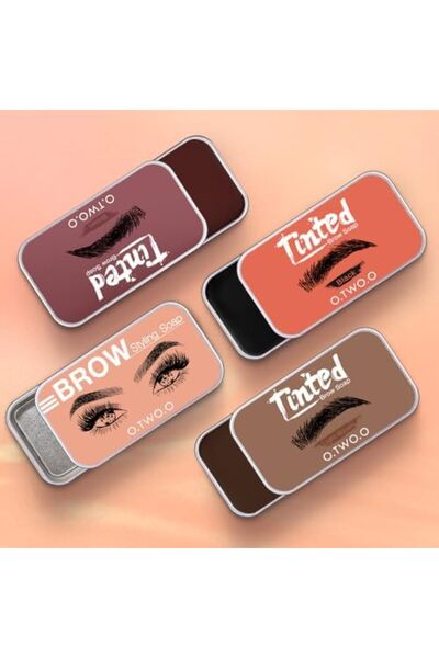 O.TWO.O Cosmetics صابون الحواجب الملون O.TWO.O من فاشونيست ديل (بني فاتح)