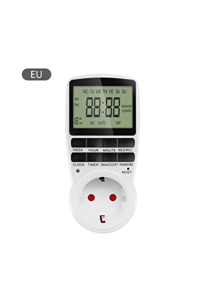 Choice1 EU plug Electronic Digital Timer Switch Sket Kitchen Timer Outlet Pro...