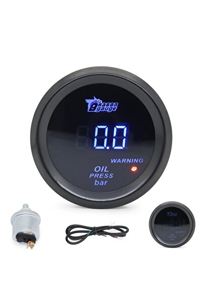 Choice OIL PRESS BAR 2' 52mm Car Digital Turbo Boost Gauge PSI BAR Water Temp...