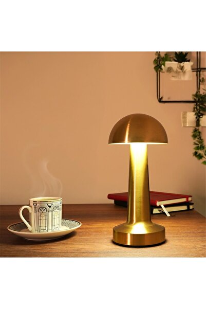 MİEN Şarjlı Dokunmatik Mantar Masa Lambası