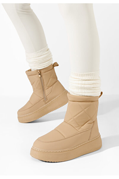 B T Shoes Khaki dámské sněhule Laguria
