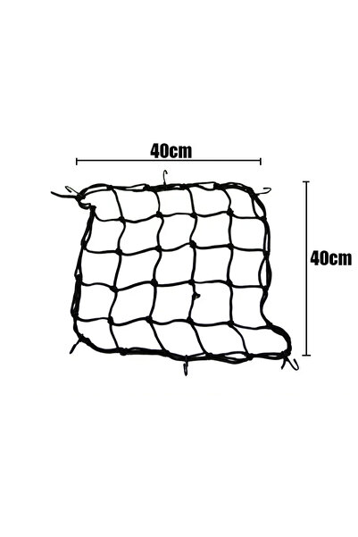 Choice5 Black 40x40cm Motorcycle Cargo Net 30x30cm 40x40cm Motorbike Bicycle ...