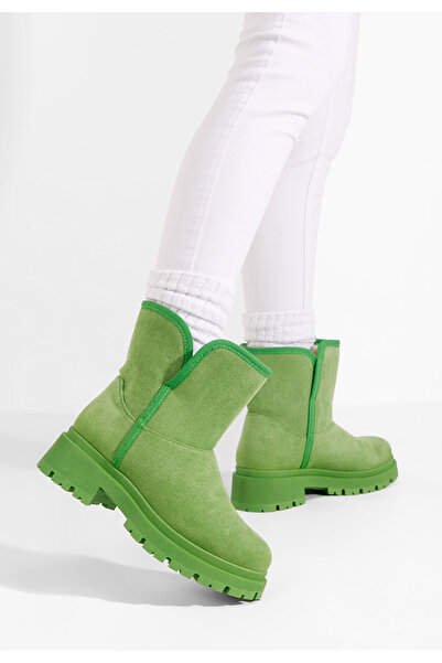 B T Shoes Μπότες τύπου ug Octavia πρασινο