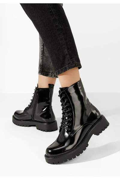 B T Shoes Bocanci damă Sarissa negri