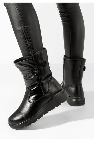 B T Shoes Apreschiuri dama negre Polenza