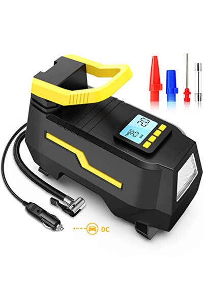 choice2 DC Plug Type DC/AC 12V/100-230V 150PSI Car Air Compressor Tire Inflat...