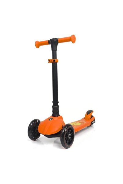 Genel Markalar Lamborghini Turuncu Renk Scooter Işıklı Tekerlek, Çocuklar İçi...
