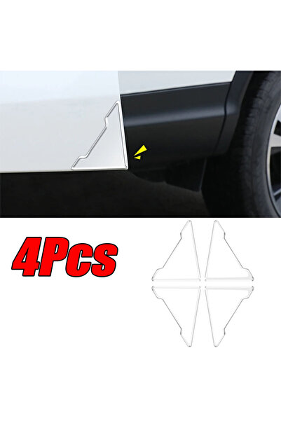Choice6 4Pcs Transparent 4Pcs Car Door Corner Protective Cover Door Scratch P...