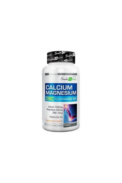 Suda Vitamin Calcium Magnesium Zinc Plus 100 Tablets