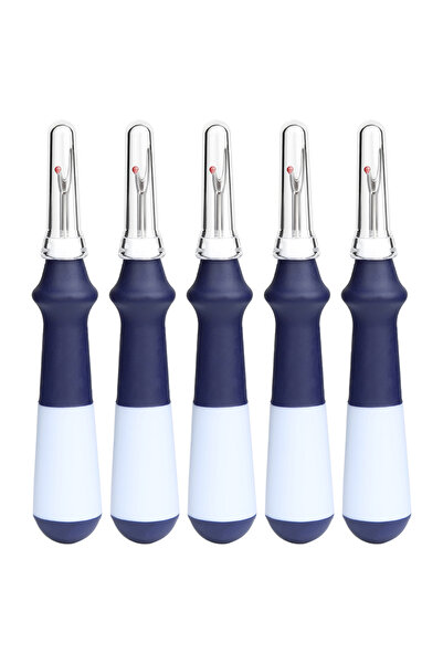 choice2 النوع 3 IMZAY 5 قطع مقبض مريح مزيل درز الخياطة مجموعة مزيل درز الخياط...