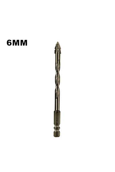 Choice5 6 MM High-Four-edged serrated eccentric drill for dry drilling of cer...