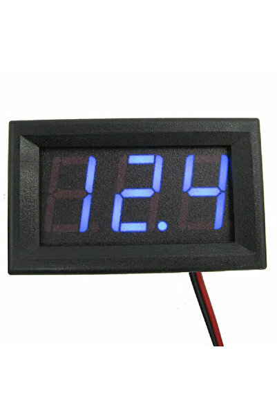 choice2 5V-30V Blue DC 4.5V-30V Waterproof Digital Voltmeter Car Boat Motorcy...