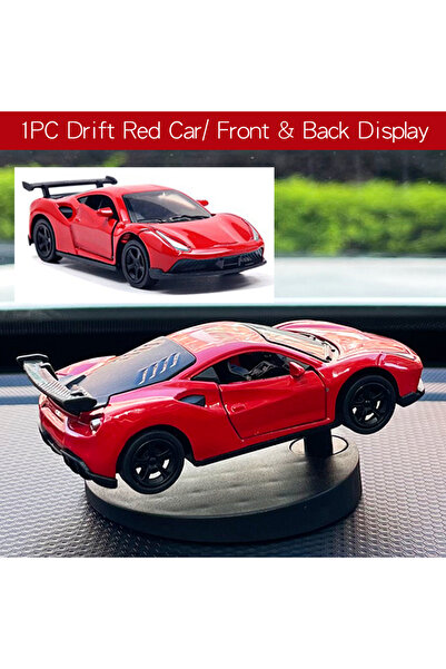Choice1 Red Drift Drift Car dashboard toy model swing turning cool sports rac...