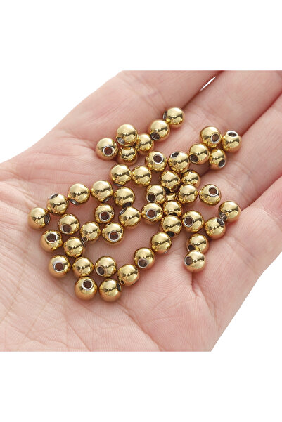 Choice5 about50pcs 6mm 2/2.5/3/4/5/6/8mm Stainless Steel Round Beads, Loose B...