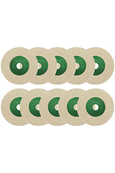 Choice 100x16mm 10pcs 1-10pcs100mm Polishing Wool Wheel Grinding Disc 4" Indu...