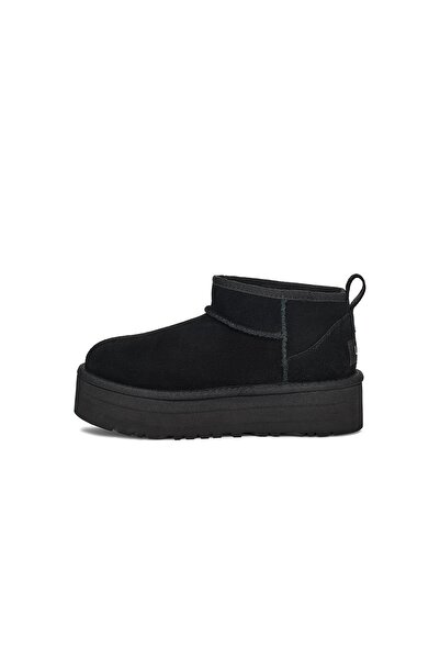 UGG K CLASSIC ULTRA MINI PLATFORM BLACK (SIYAH) 1157791K