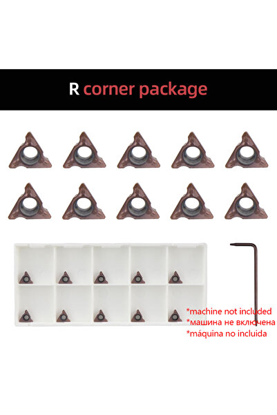 Choice3 10pcs R heads Mini Pneumatic Chamfering Machine Portable Metal Trimmi...