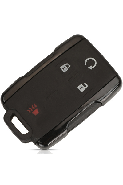 Choice3 4 Buttons Black jingyuqin 3/4/5/6BTN Keyless Entry Case for GMC Yukon...