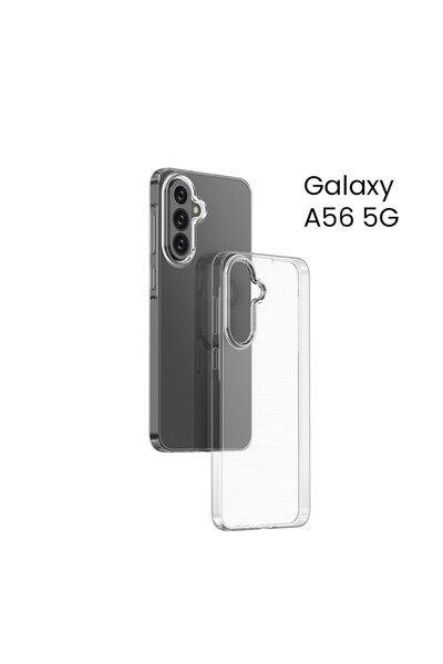Flippy Husa de Protectie, Flippy, pentru Samsung Galaxy A56 5G, Carcasa, Silicon TPU, Transparenta