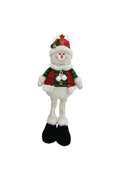 Flippy Χριστουγεννιάτικος Χιονάνθρωπος, Flippy, Χριστουγεννιάτικος Χιονάνθρωπος, Μαλακό Υφασμάτινο Υλικό 48 x 18 x 8 εκ., Κόκκινο Πράσινο