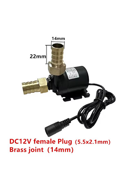 Choice8 EU 12V DC Brass joint Water Pump High Pressure Ultra Quiet Solar DC12...