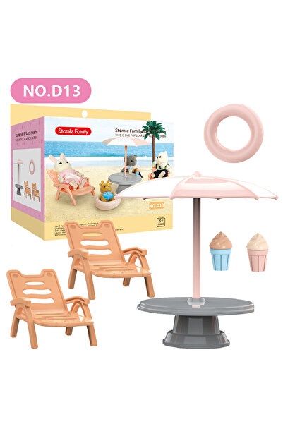 Choice1 دمية عائلة الغابة D13 بمقياس 1:12 لبيت الدمى وإكسسوارات المطبخ ونموذج...