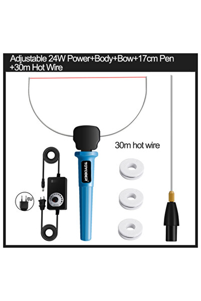 Choice24 US Adjust17cmPen30mWire Electric Foam Cutter Kit Foam Carving Cuttin...