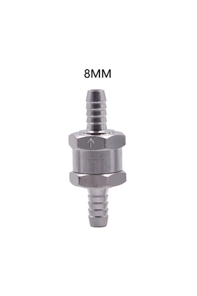 Choice3 8 MM New Fuel Non Return Check Valve 6/8/10/12mm Aluminium Alloy Petr...