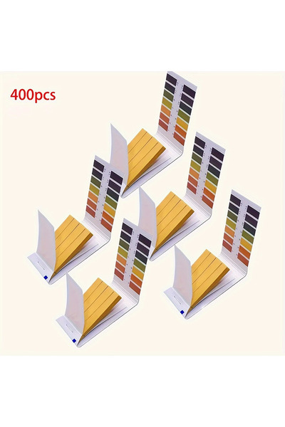 choice2 مجموعة من 5 قطع - 400 قطعة من ورق اختبار حرارة الماء (من 1 إلى 14 درج...