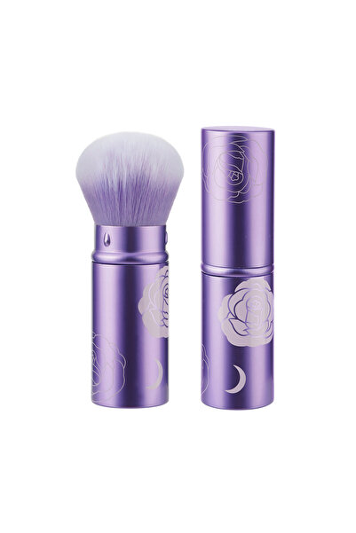 Choice15 فرشاة مكياج قابلة للسحب بلون وردي بنفسجي، قطعة واحدة، فرشاة بودرة، ف...