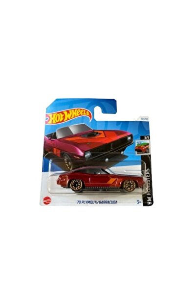 HOT WHEELS '70 Plymouth Barracuda diecast model car, 1:64