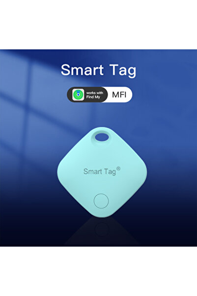 choice2 جهاز تتبع ذكي يعمل بتقنية بلوتوث من بلو تاج، متوافق مع تطبيق "Find My...