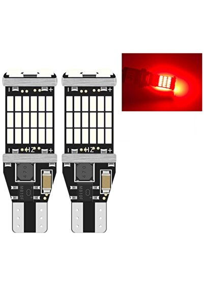 Choice قطعتان من مصابيح T15 W16W الحمراء، 2/6 قطع من مصابيح T15 للرجوع للخلف،...