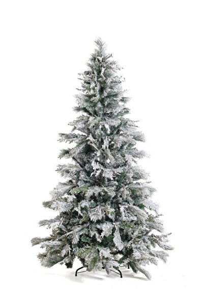 BeySüS Yılbaşı Çam Ağacı Kendinden Karlı 180 cm 455 Yoğun Dal