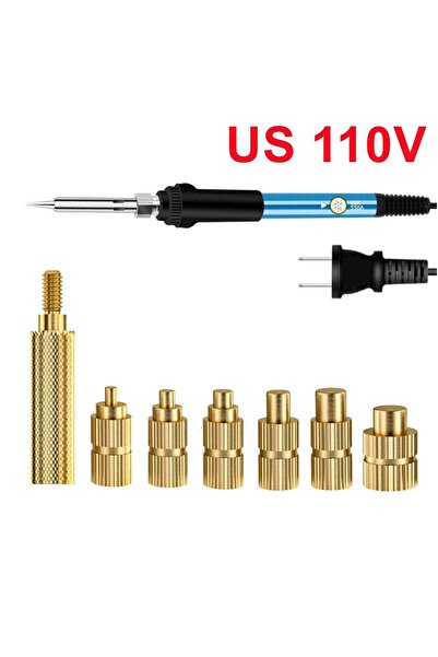 choice2 US JP 110V TIPS Heat Set Insert Soldering Iron Tip Head M2 M2.5 M3 M4...