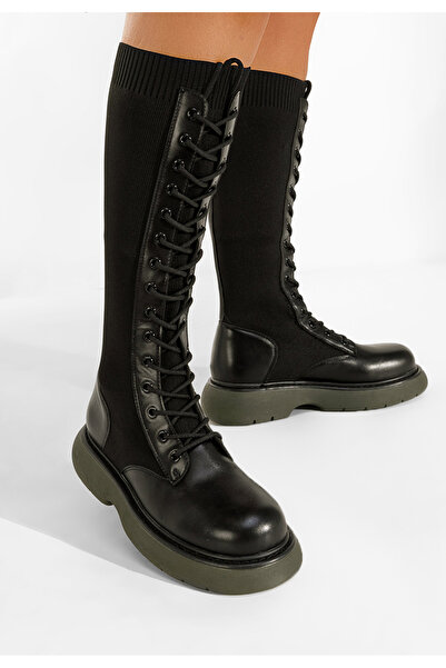 B T Shoes Bocanci inalti dama negri Novara