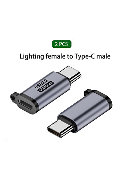 Choice5 محول لايتنينج إلى Type-C Type C محول USB C إلى Micro إلى Mini USB أنث...