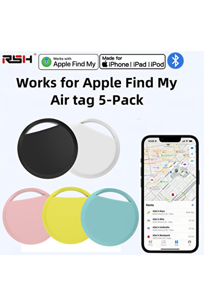 choice2 عبوة من 5 قطع، 5 ألوان، بطاقة ذكية هوائية (لأجهزة iOS فقط)، تعمل مع ت...