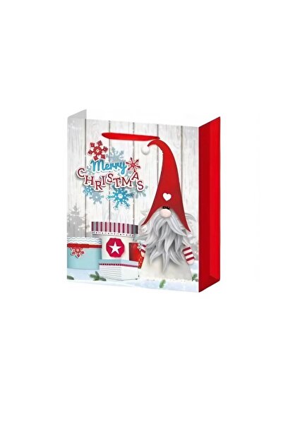 Flippy Set of 6 Gift Bags, Flippy, Gnome, Random, Paper, Easy Gift Wrapping, 18.5x22.5x8.5 cm, Multicolor