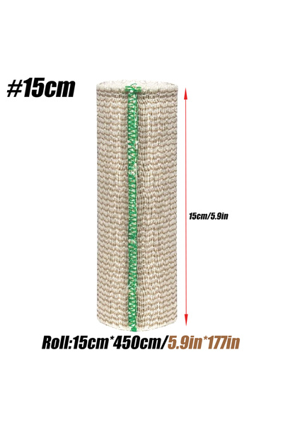 Choice ضمادة مرنة فاخرة، لفة واحدة، 15 سم، خالية من اللاتكس والقطن، ضمادة ضاغ...