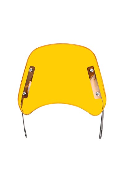 choice2 yellow B style 8 styles 6.5"-9.45" Motorcycle Headlight Windshield Wi...