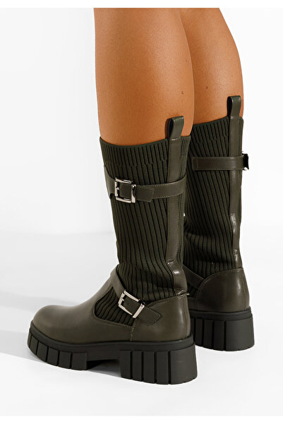 B T Shoes Γυναικείες Μπότες Μαύρα Rochelle