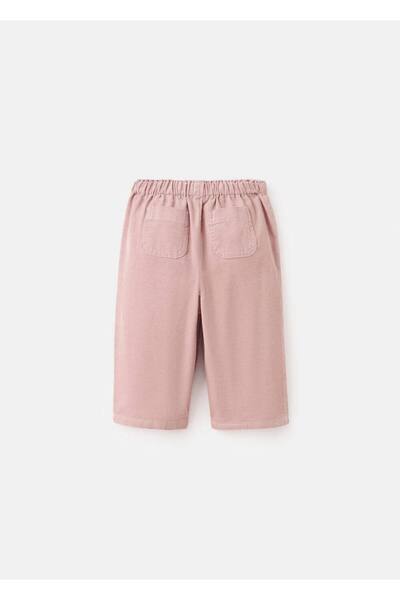 MANGO Baby Fitilli kadife pensli pantolon