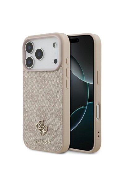 Guess Husa iPhone 17 Pro Max 4G Small and Classic Logo MagSafe, roz