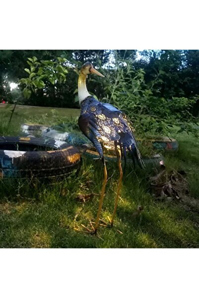 Flippy Garden Decoration with Solar Lamp - Bird Model, LED, Solar Charging, 57x32x17 cm, Multicolor